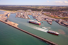 Hirtshals port