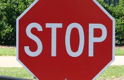 Stop sign